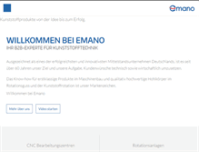Tablet Screenshot of emano.de